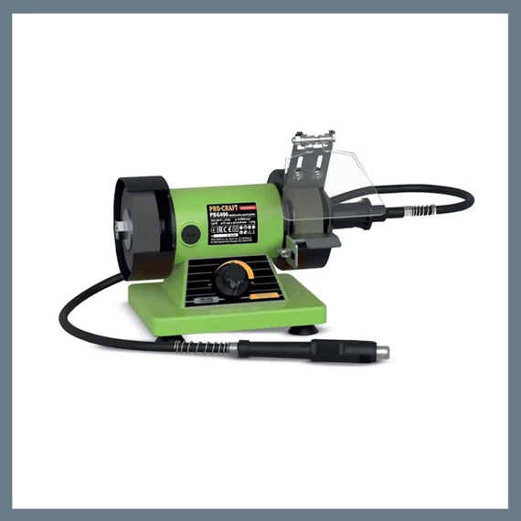 Procraft PBG400 Smerigliatrice diritta a doppio disco PBG400