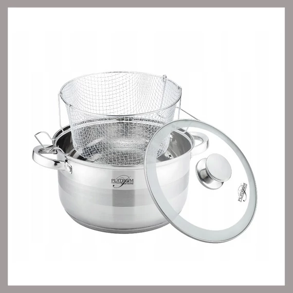 Cuocipasta Premium Platinum 3 pezzi PL10015