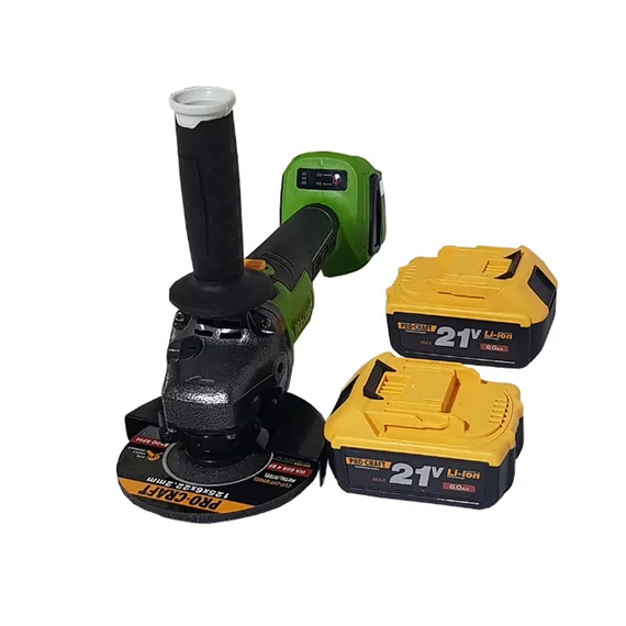 Smerigliatrice angolare professionale Procraft 21W con 2 batterie PWA216