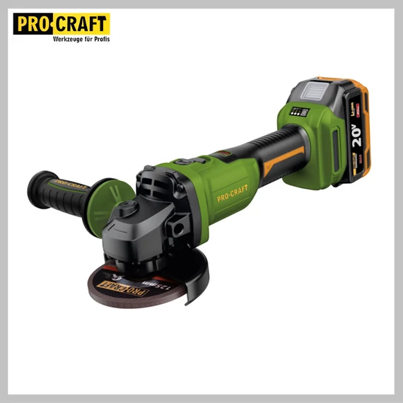 Smerigliatrice angolare a batteria PROCRAFT 125 mm PWA220