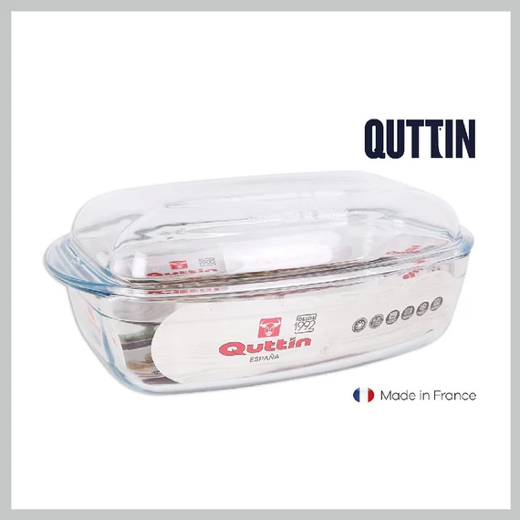 Pirofila rettangolare con coperchio QT-8890431R