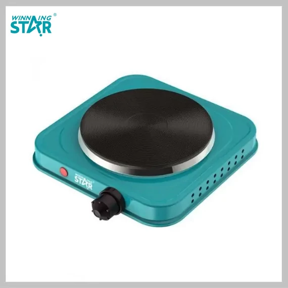 Piastra elettrica Winning Star – 1000 W, superficie in ghisa – ST-9635