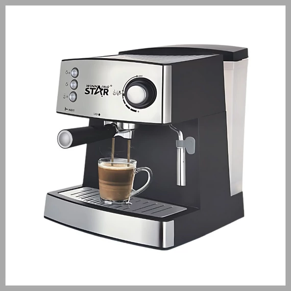 Winning Star ST-9702 Macchina per caffè, 1,6L ST-9702