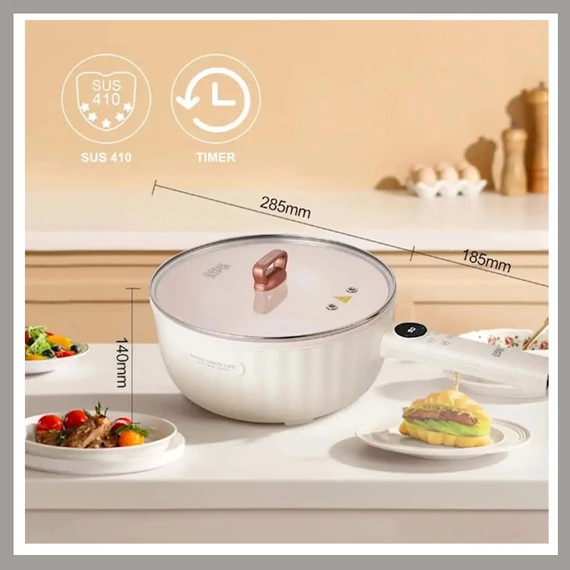 Padella elettrica Winning Star - 4L ST-9804