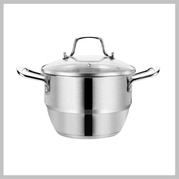 Victor padella in acciaio inox con coperchio 22 cm V-SGZ22