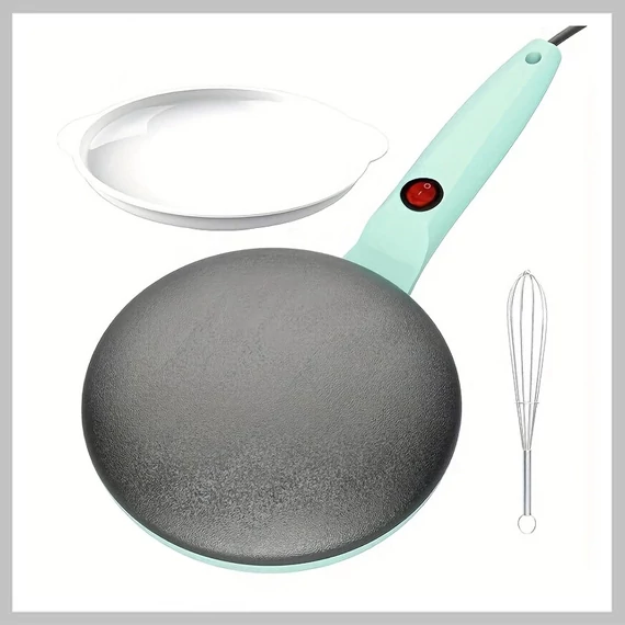 EANE Macchina elettrica per pancake tondi 1000W verde VL1248038-3