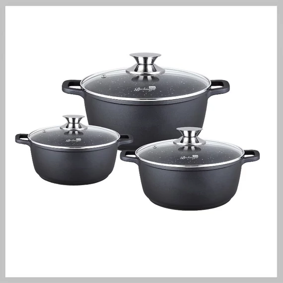 Worthair Set di 3 pentole WTH-3R