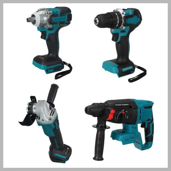 SUPAMASTER - Set di utensili a batteria 4 pezzi XN-1037