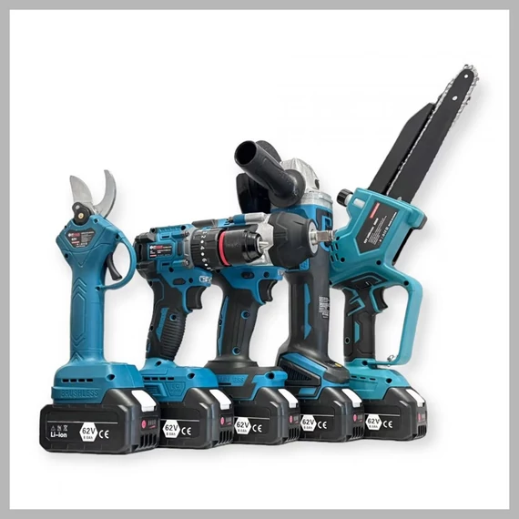 SUPAMASTER – Set di 5 utensili a batteria XN-555