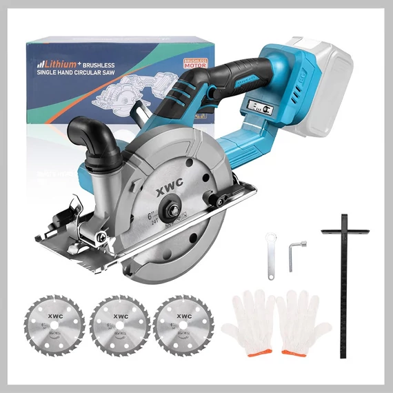 Mini sega circolare a batteria 1500W motore brushless 18V XWC3
