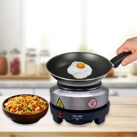 Piastra elettrica in acciaio inox Rosenberg 500 W – YG-105