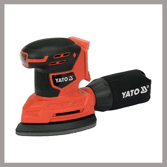 YATO Levigatrice vibrante a delta a batteria 84 x 184 mm 18 V Li-Ion (batteria + caricabatteria non inclusi) YT-82755