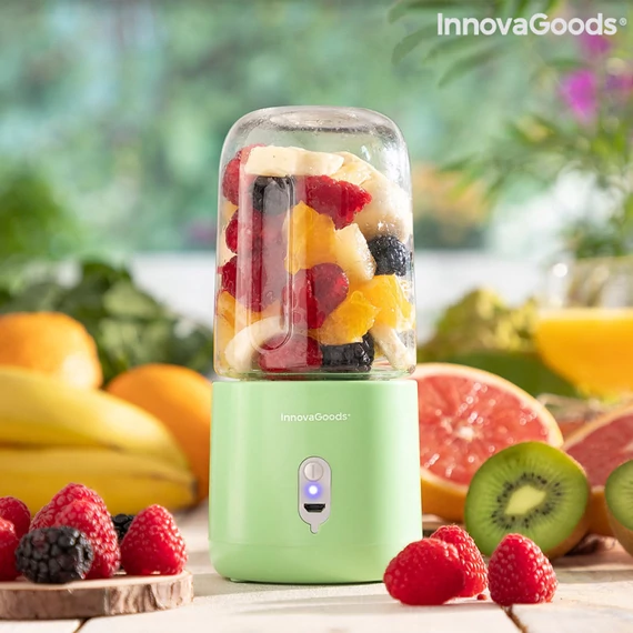 InnovaGoods Frullatore portatile ricaricabile in vetro ZT-V0103478