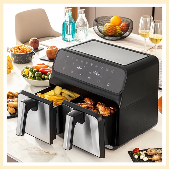 Forno doppio da 8 litri senza olio ZTV0103721