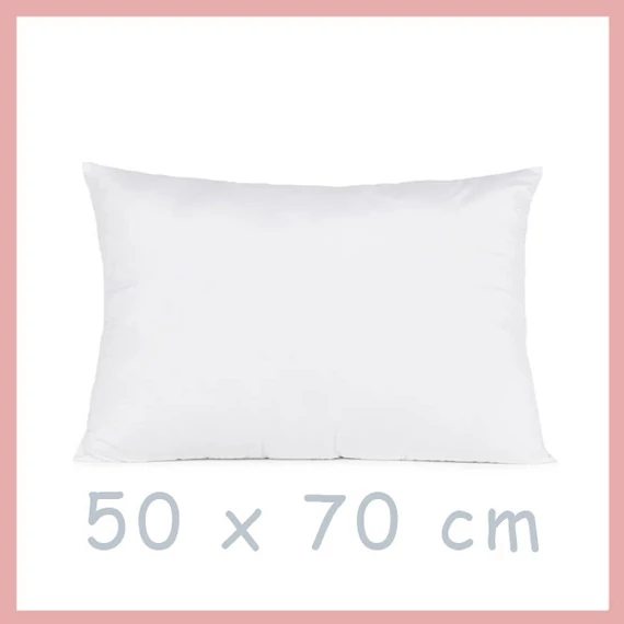 Cuscino bianco 50 cm x 70 cm
