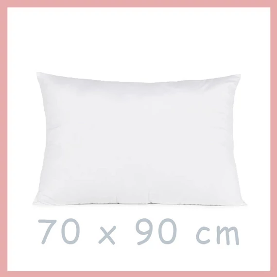 Cuscino bianco 70 cm x 90 cm