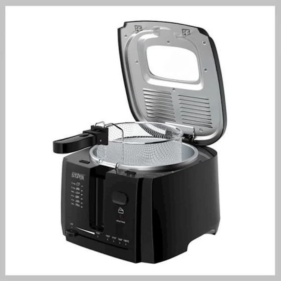 Friggitrice elettrica ad olio WINNING STAR ST-9200 con serbatoio dell'olio estraibile da 3 litri 1500 W