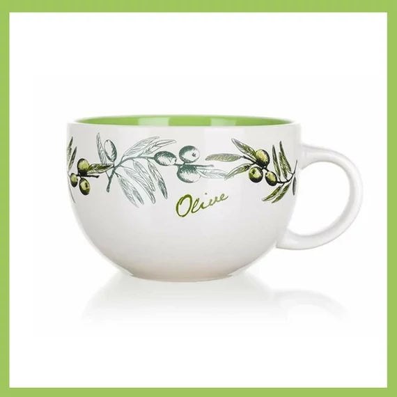 Tazza in ceramica OLIVES 660 ml, jumbo 60hh729ol