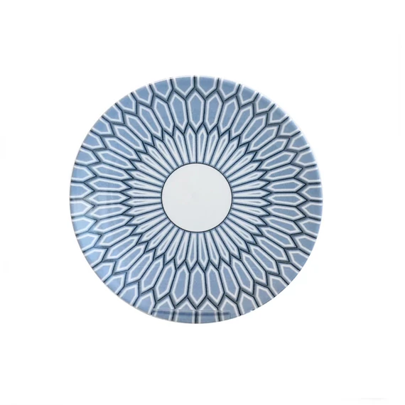 Perfect Home Piatto da dessert 20,5 cm 1030-D blu-bianco 11324
