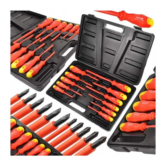 Set di cacciaviti isolati BLACK 28716 – 11 pezzi