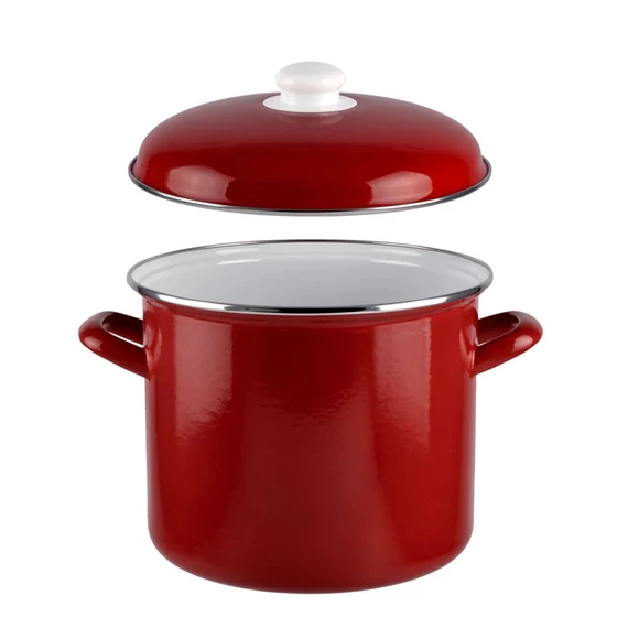 Pentola Smaltata con Coperchio Perfect Home 26 cm – Modello 53075