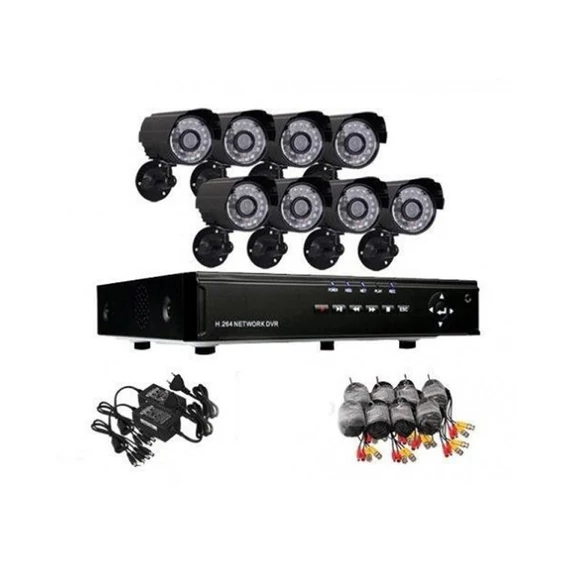 Sistema di Videosorveglianza CCTV – Kit con 8 Telecamere