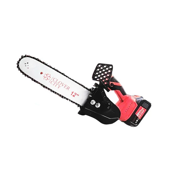 Clover City CH23-76 Motosega a Batteria con 2 Accumulatori – 88Vf