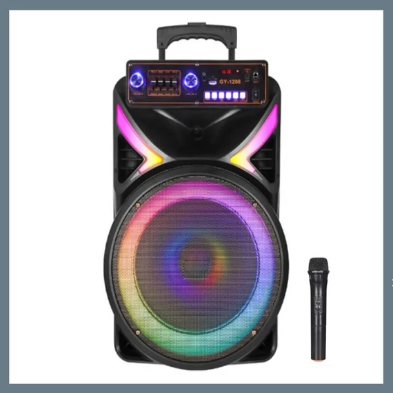 Altoparlante Bluetooth portatile con microfono wireless – Modello GY-1208