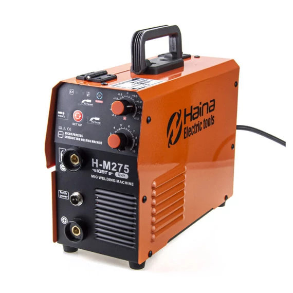 Saldatrice inverter a doppia funzione senza gas Haina H-MIG275-SNY