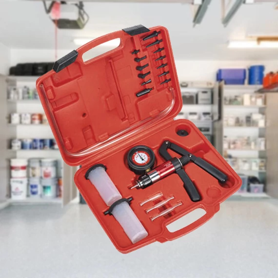 HA-9008 Pompa Manuale per Spurgo Freni con Vuotometro – Codice MG50411