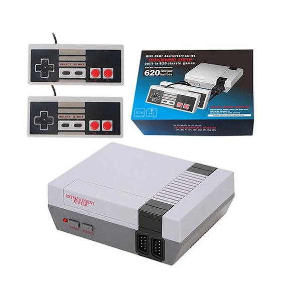 Console di gioco TV retrò con 620 giochi integrati e 2 controller KE23-06