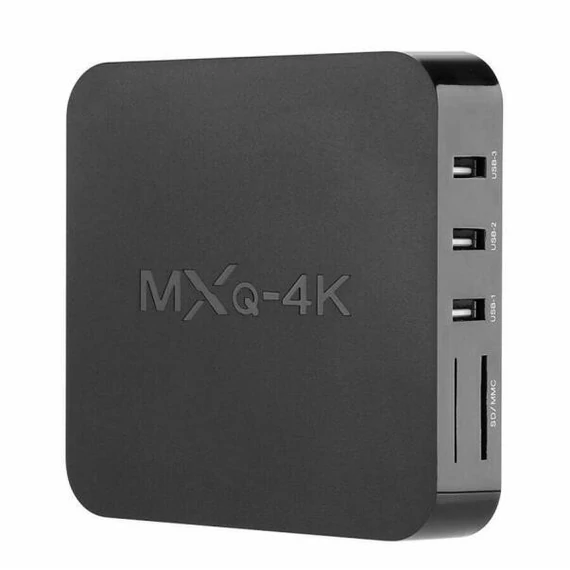 MXQ 4K Android TV Box Smart Media Player
