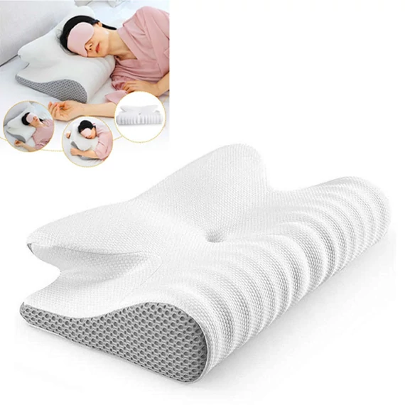 Cuscino ergonomico per il collo con design in memory foam NYAKPARNA1