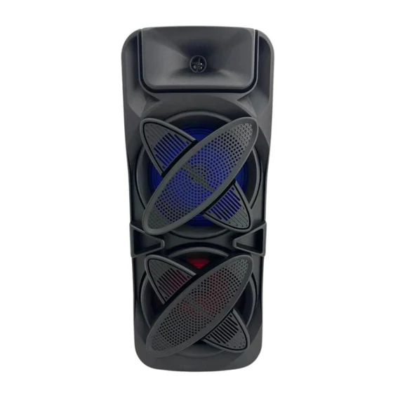 Altoparlante Bluetooth con display digitale, microfono con cavo e telecomando – Modello QL-8806