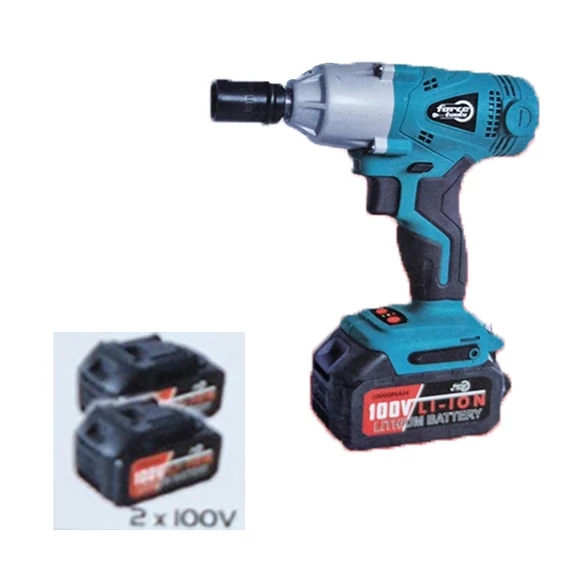 Avvitatore a impulsi a batteria ForceTools RK-4058 – 24V, 550 Nm con 2 batterie