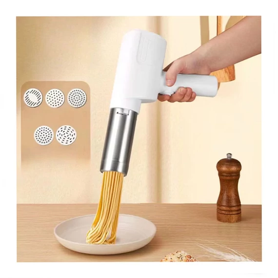 Macchina elettrica per pasta RY-188, 200W con accessori – in acciaio inox