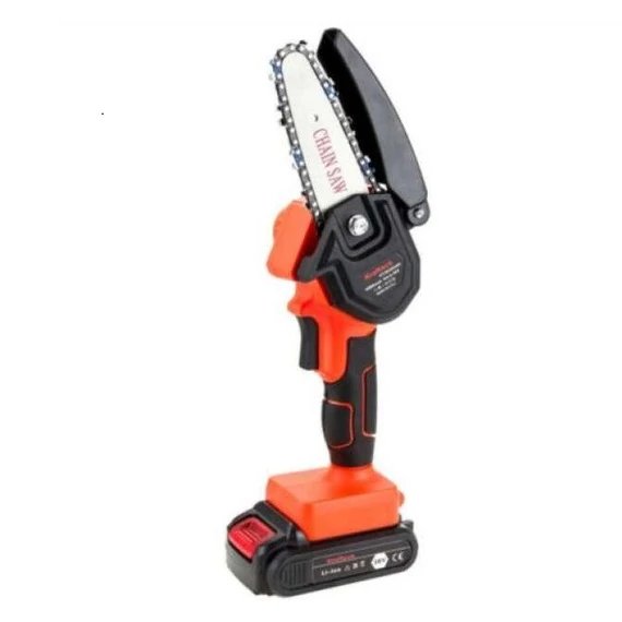Mini motosega Worthair con 1 batteria