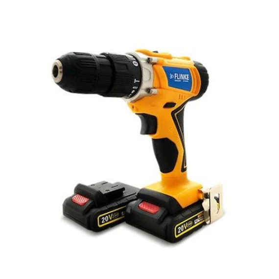 Flinke Trapano Avvitatore a Batteria – 20V con 2 Batterie