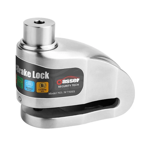 Blocco Freno a Disco con Allarme per Moto e Bicicletta Oasser – 120 dB | Modello Holm7492