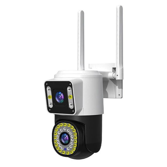 Telecamera di Sicurezza Wi-Fi a Doppio Obiettivo Harken HY300 – Modello holm8454